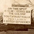 Enlarged View Of Sign, With 21st Year Sign Attached Behind