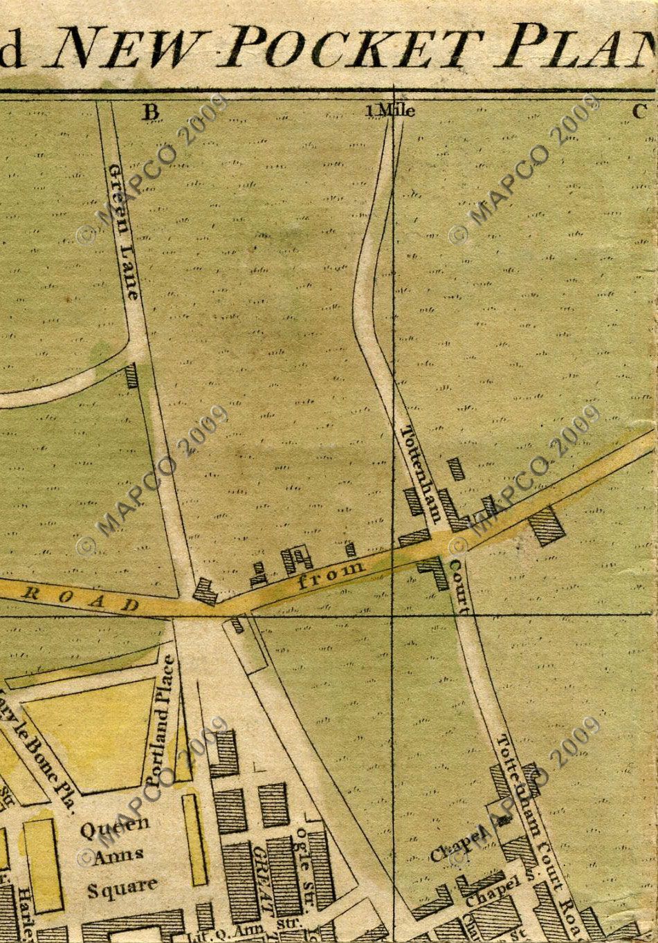 Bowles's Reduced New Pocket Plan Of The Cities Of London And Westminster With The Borough Of Southwark, Exhibiting The New Buildings To The Year 1775.