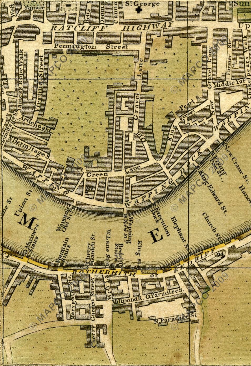 Bowles's Reduced New Pocket Plan Of The Cities Of London And Westminster With The Borough Of Southwark, Exhibiting The New Buildings To The Year 1775.