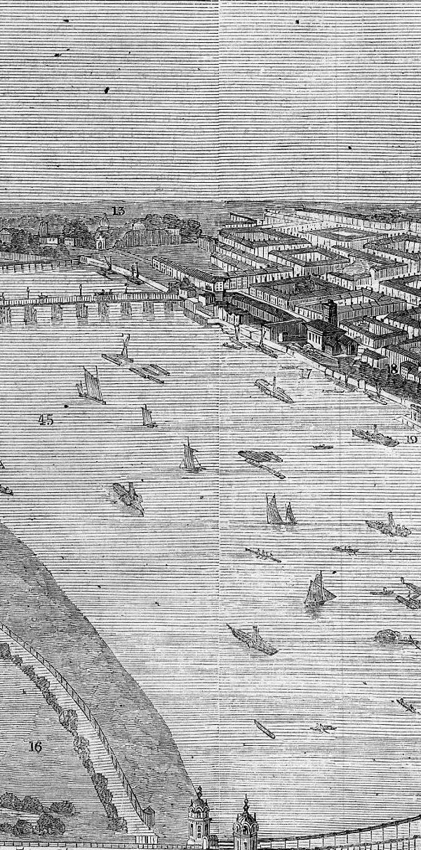 The West-End Railway District, London