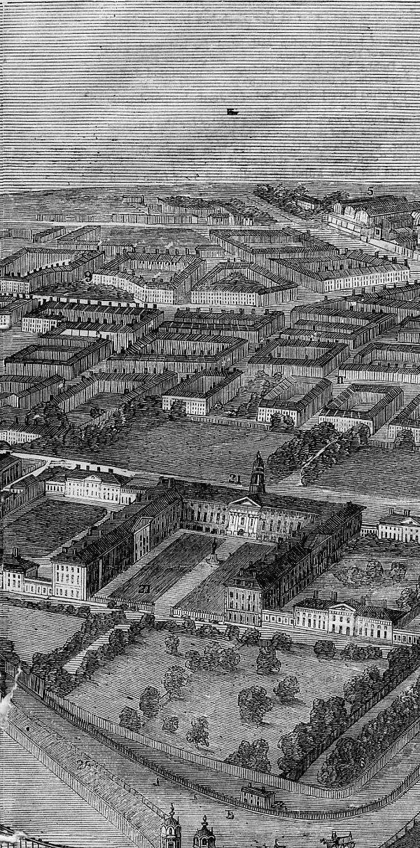 The West-End Railway District, London