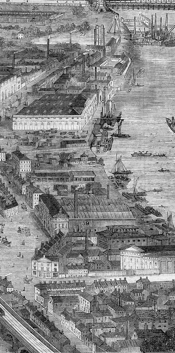 The West-End Railway District, London