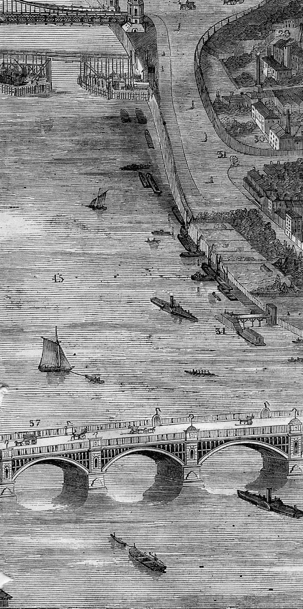 The West-End Railway District, London
