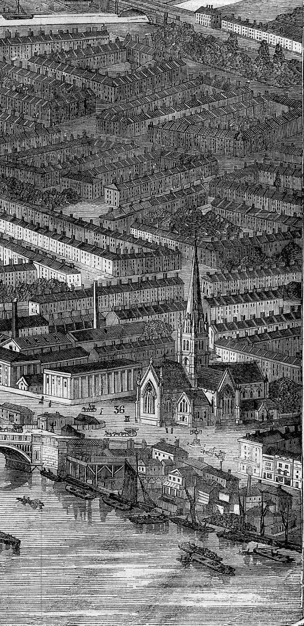 The West-End Railway District, London