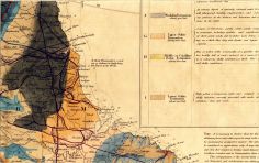 Northumberland, Durham, Explanation Of The Colouring, & Note