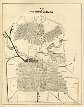 Plan Of The City Of Adelaide 1890
