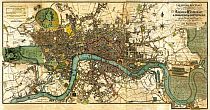 Darton's New Plan Of The Cities Of London & Westminster, & Borough Of Southwark, 1817