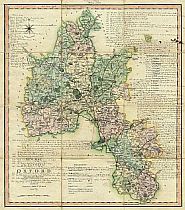 Smith's New Map Of The County Of Oxford 1801