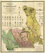 Topographical Survey Of The Borough Of St. Marylebone 1834