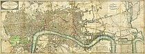 Wallis's Plan of the Cities of London and Westminster 1804