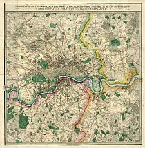 Wyld's Map Of London c1872