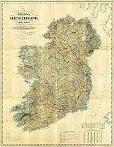 Map Of Ireland 1838