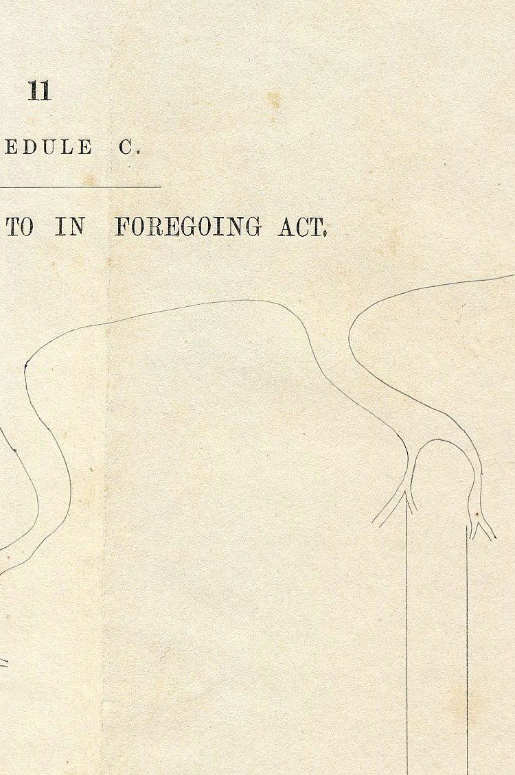 Plan Of Section 2112 B, Port Adelaide, 1852