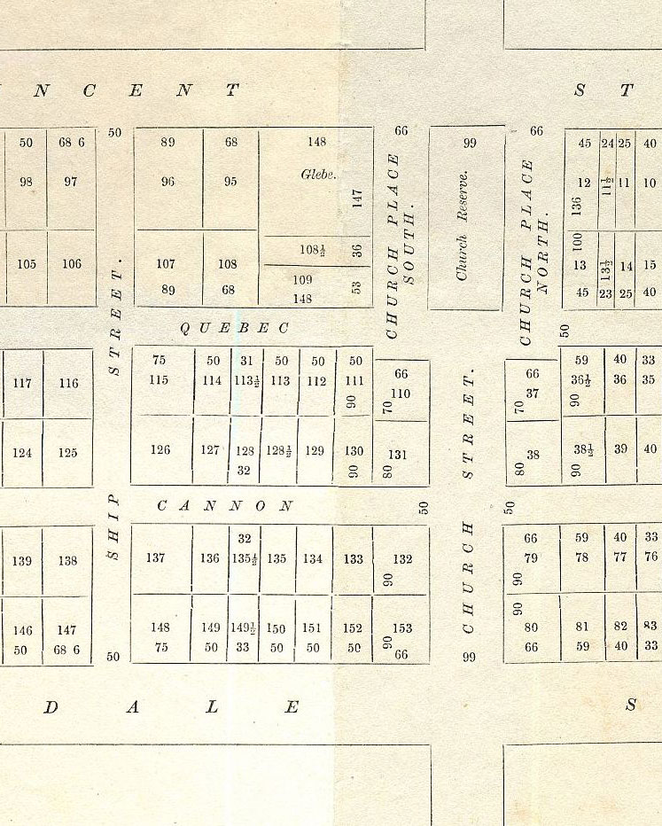 Plan Of Section 2112 B, Port Adelaide, 1852