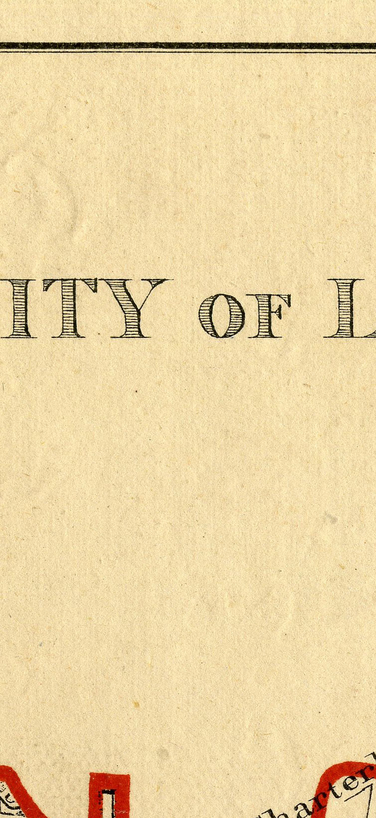 Stanford's School Board Map - City Of London 1877