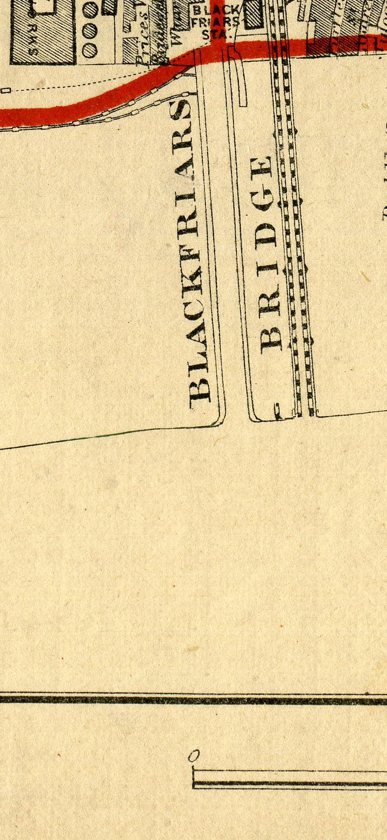 Stanford's School Board Map - City Of London 1877