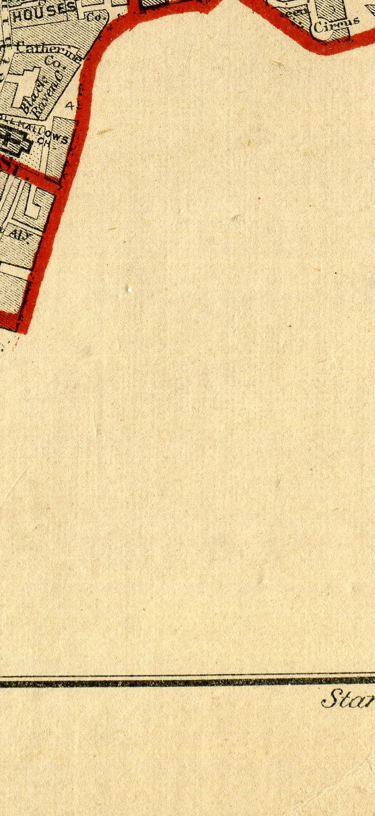 Stanford's School Board Map - City Of London 1877