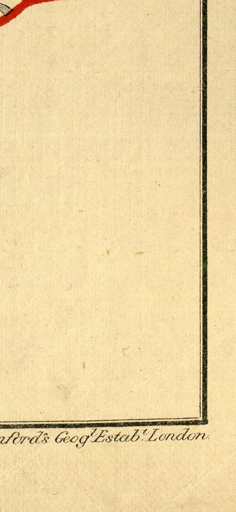 Stanford's School Board Map - City Of London 1877