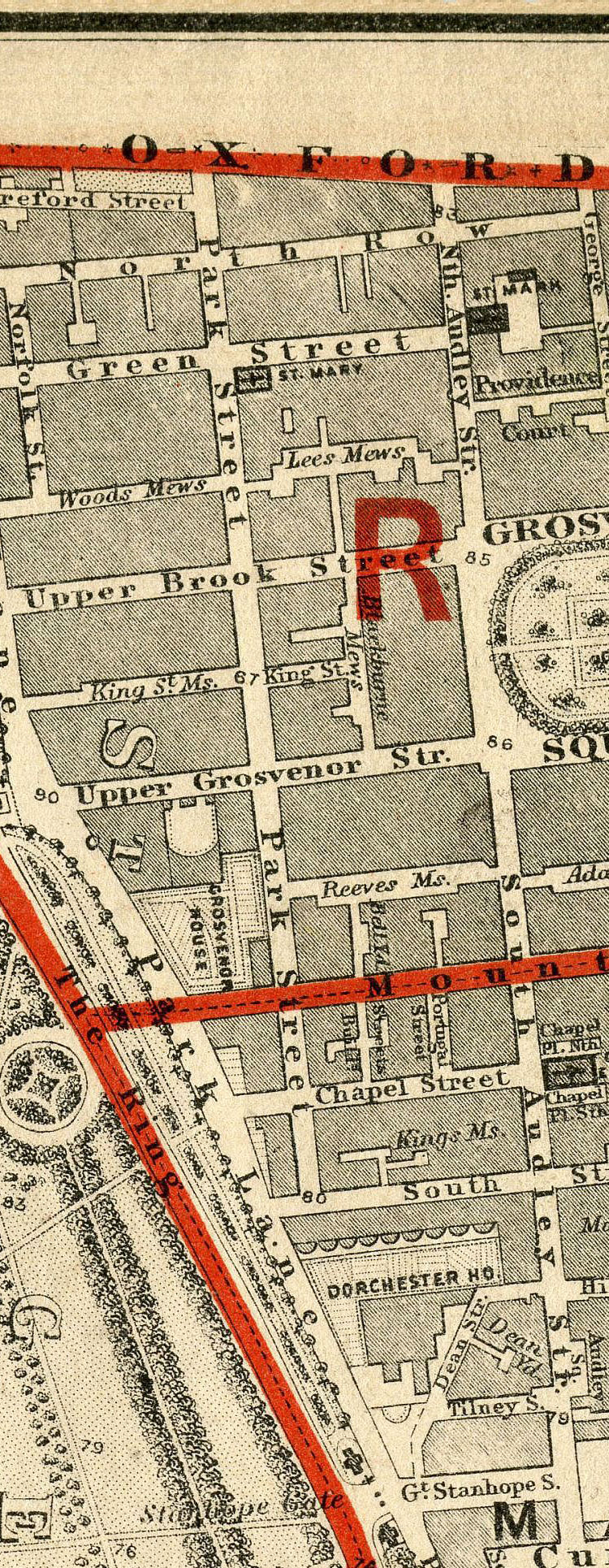 Stanford's School Board Map - Westminster 1877