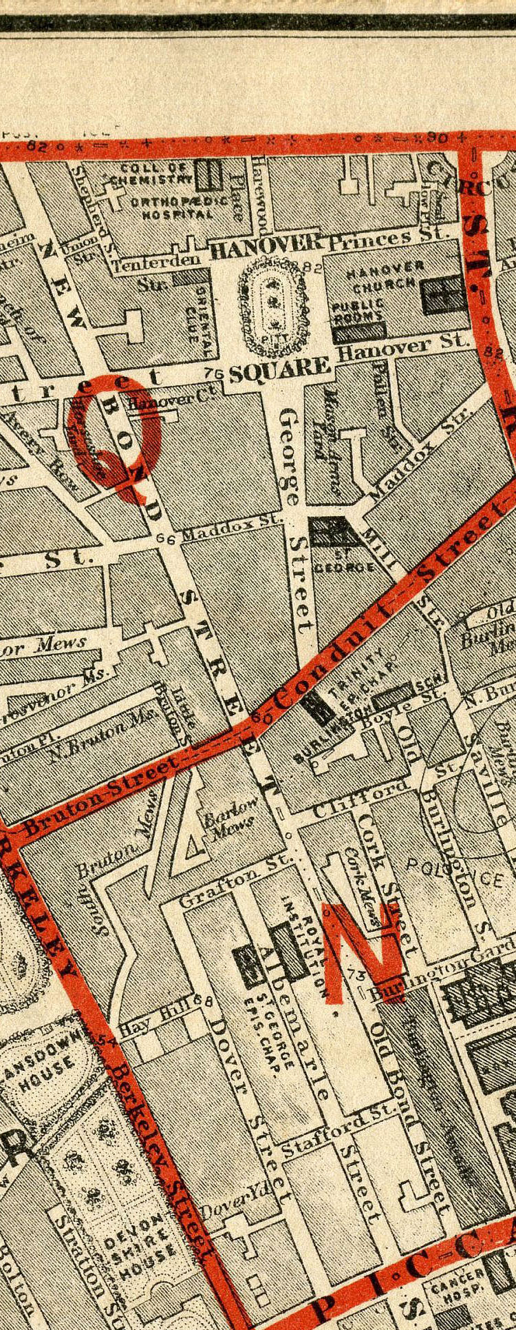 Stanford's School Board Map - Westminster 1877