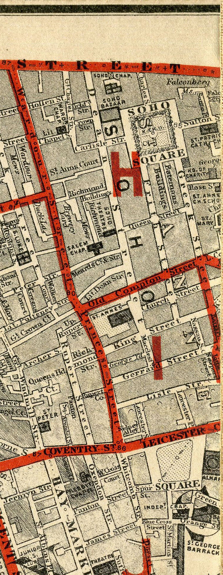 Stanford's School Board Map - Westminster 1877