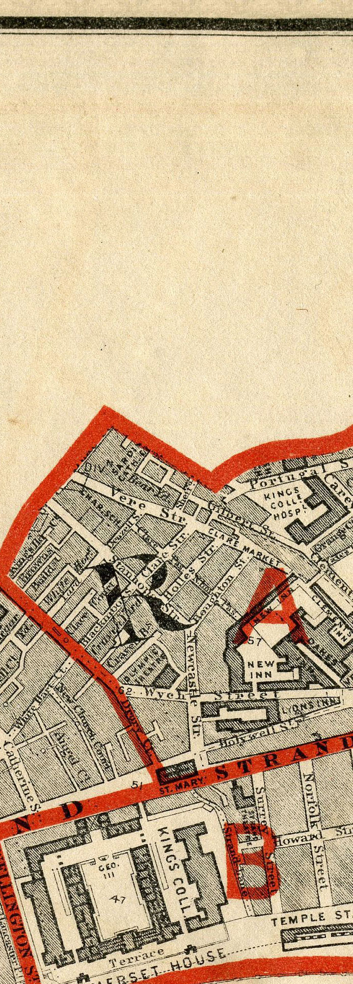 Stanford's School Board Map - Westminster 1877