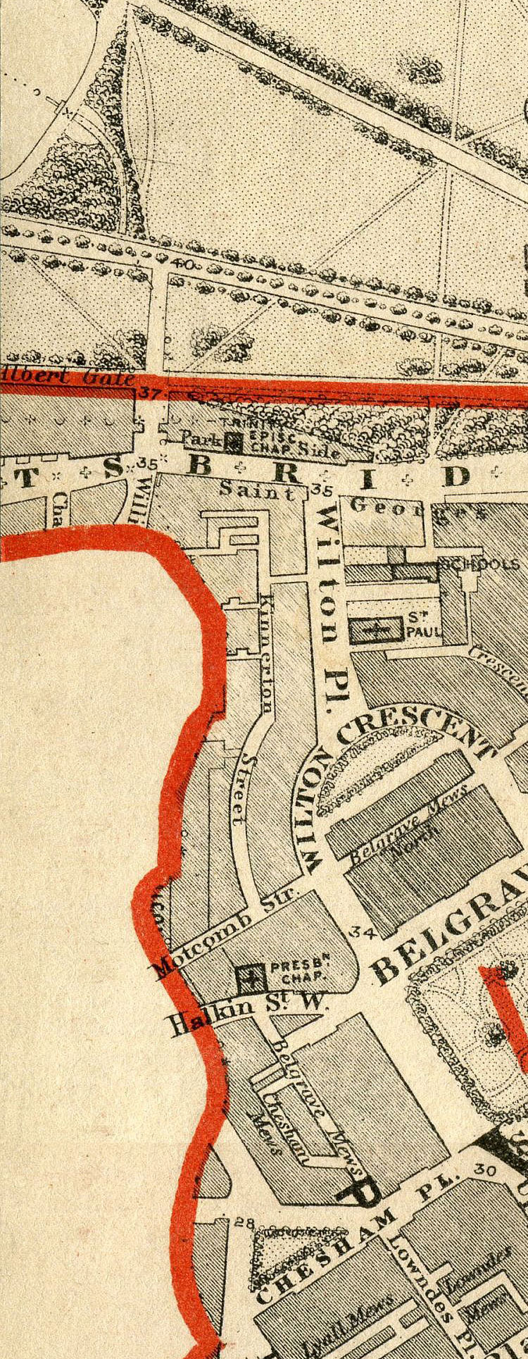 Stanford's School Board Map - Westminster 1877