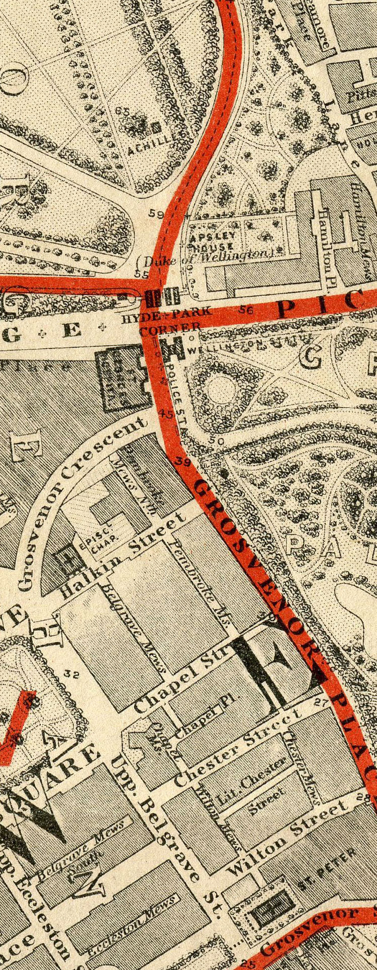 Stanford's School Board Map - Westminster 1877
