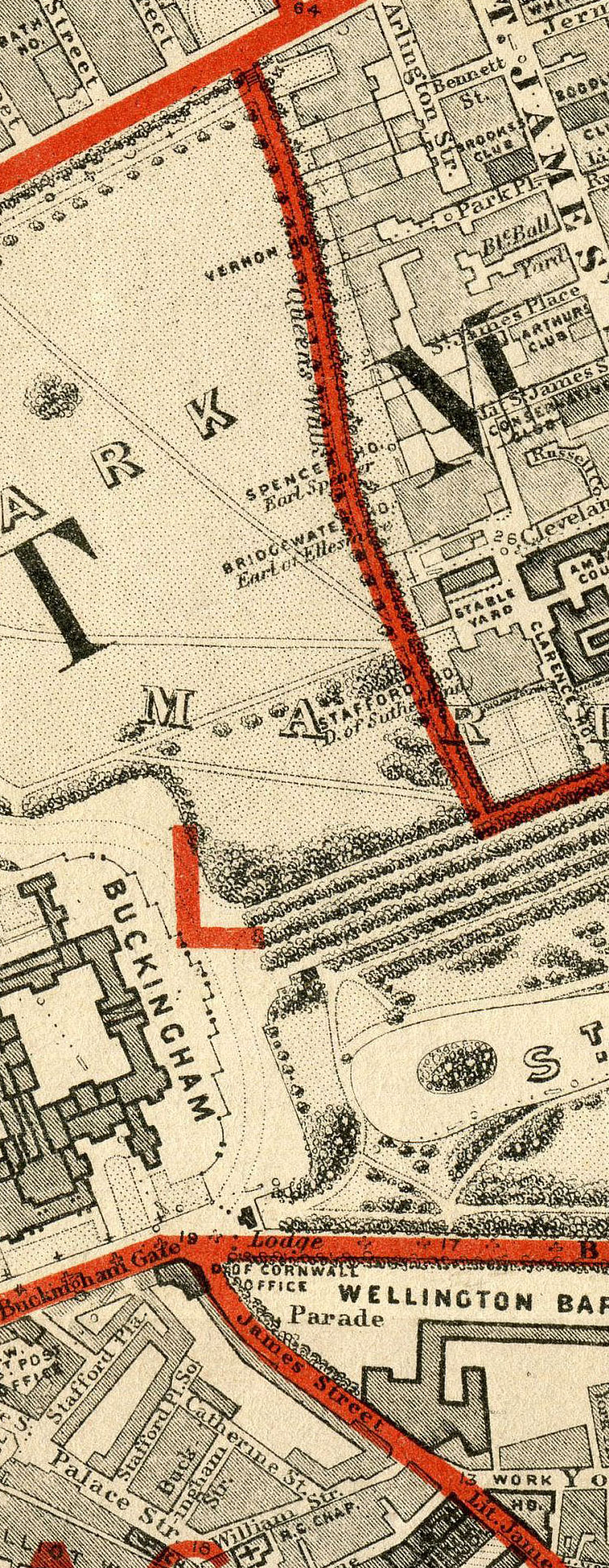 Stanford's School Board Map - Westminster 1877