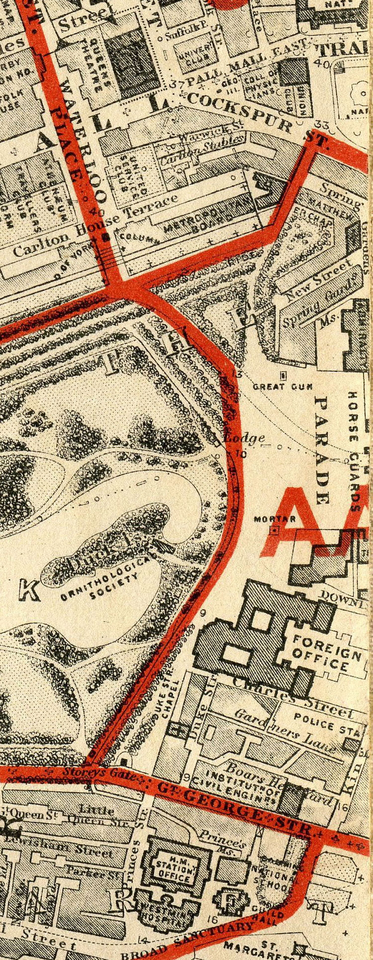 Stanford's School Board Map - Westminster 1877