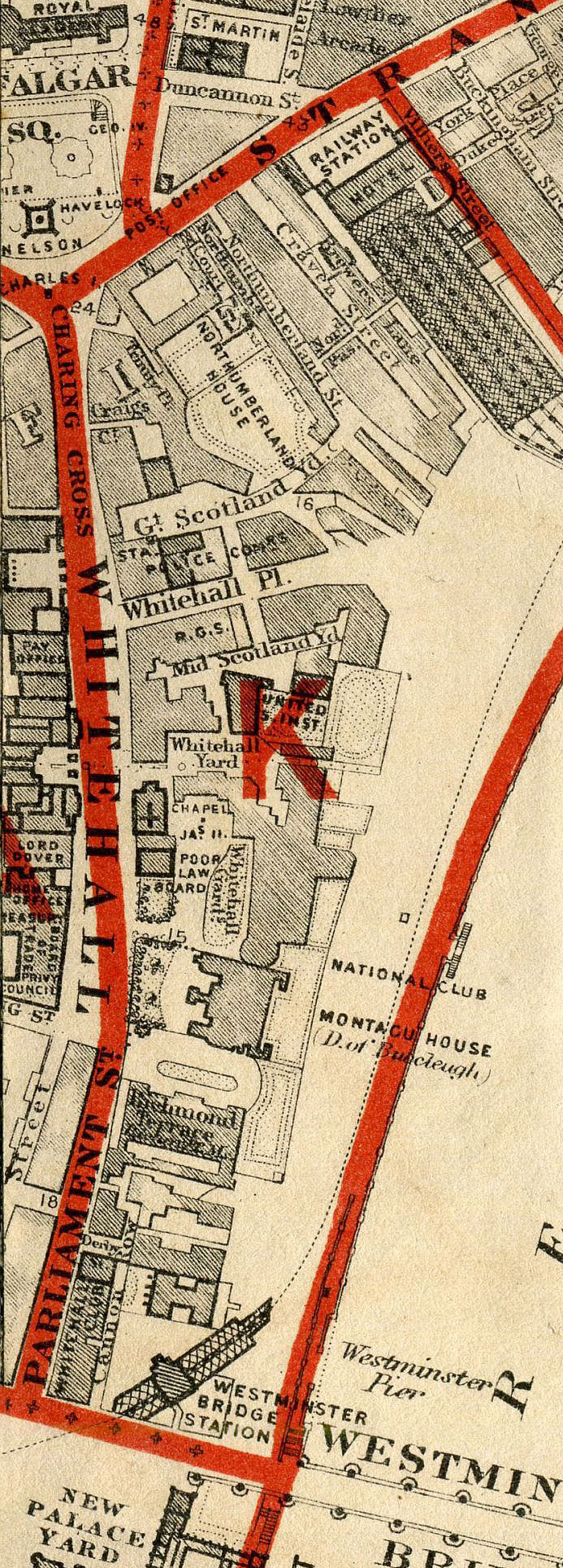 Stanford's School Board Map - Westminster 1877