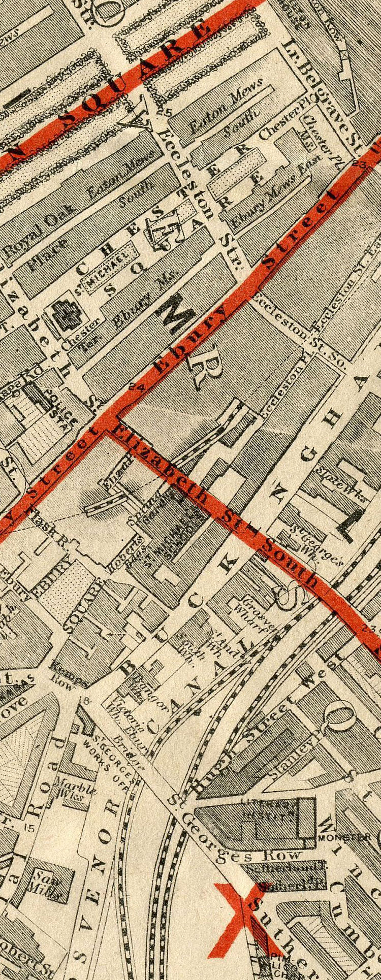Stanford's School Board Map - Westminster 1877