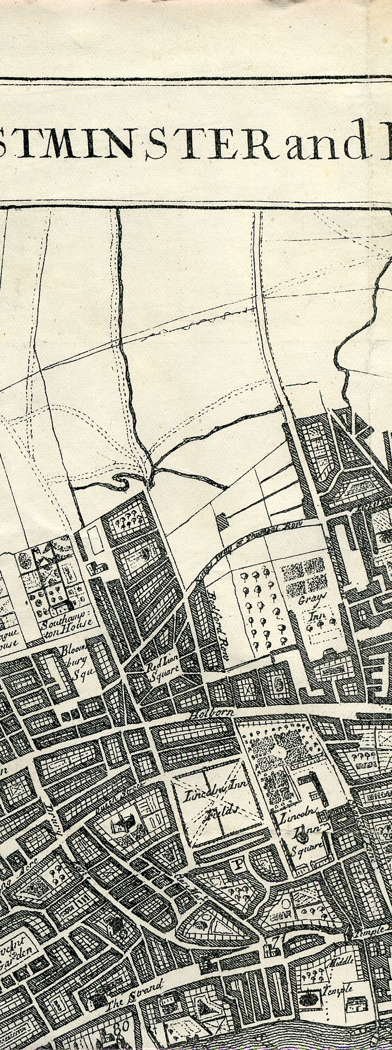 Senex's Plan Of London 1720