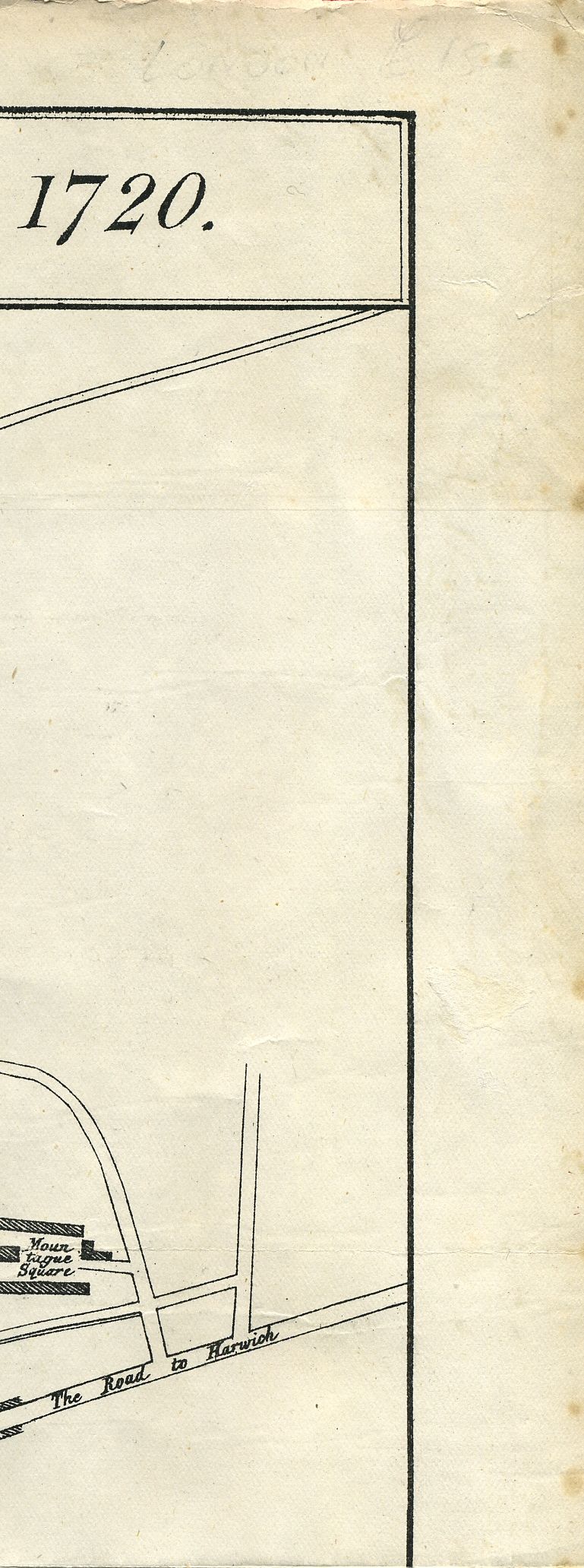 Senex's Plan Of London 1720