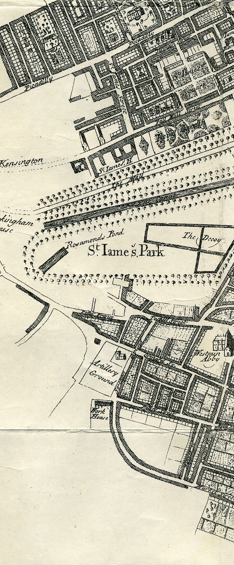 Senex's Plan Of London 1720