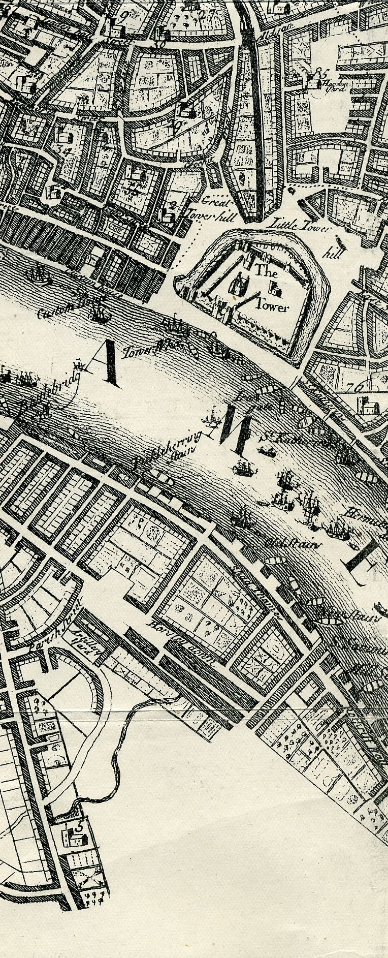 Senex's Plan Of London 1720