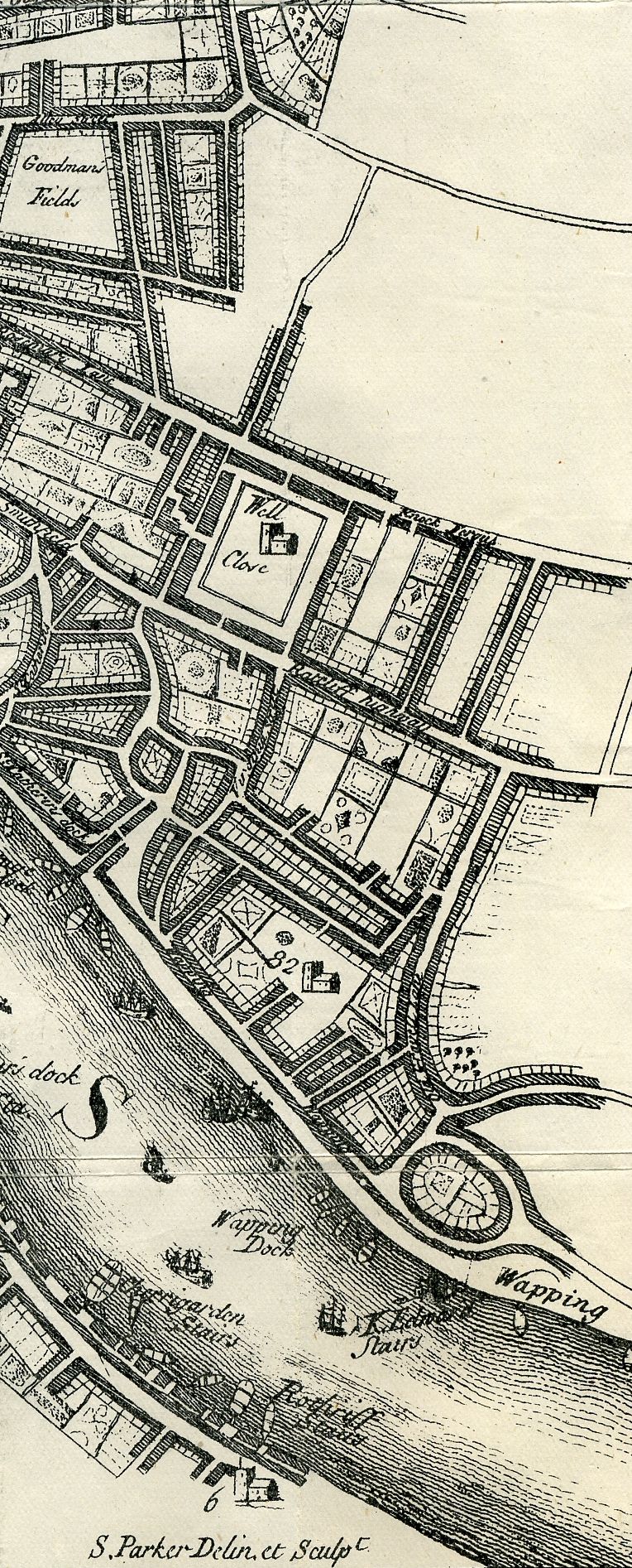 Senex's Plan Of London 1720