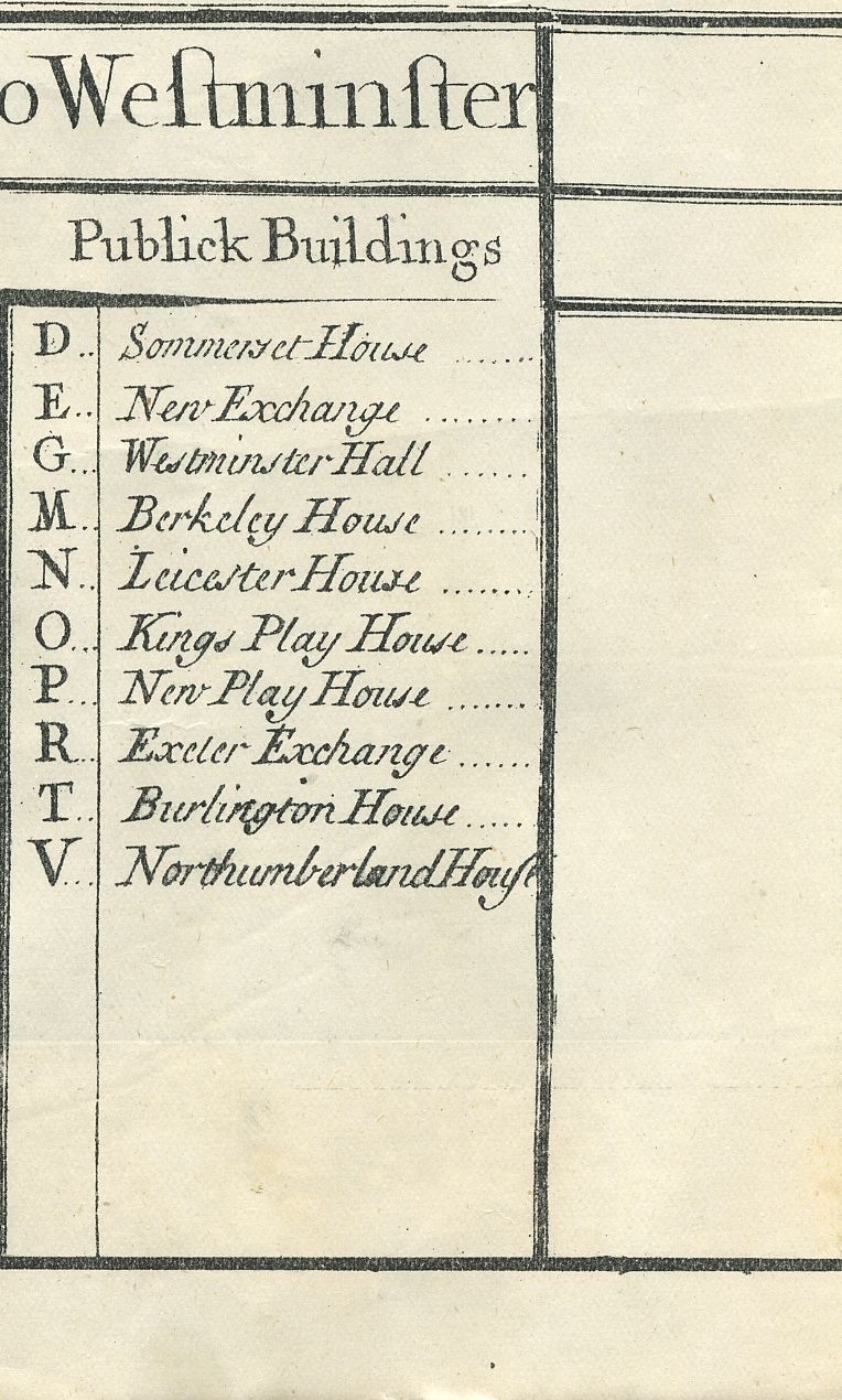 Senex's Plan Of London 1720