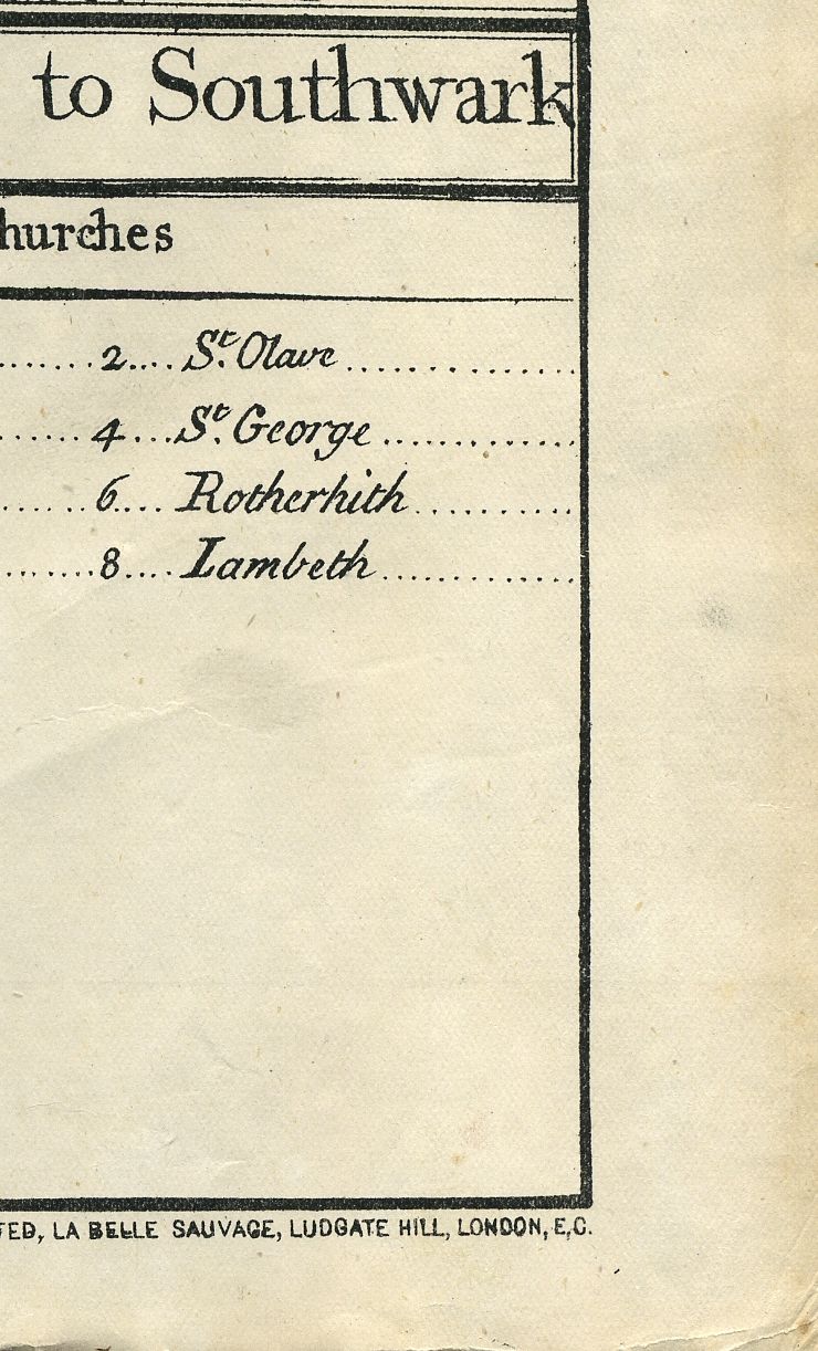 Senex's Plan Of London 1720
