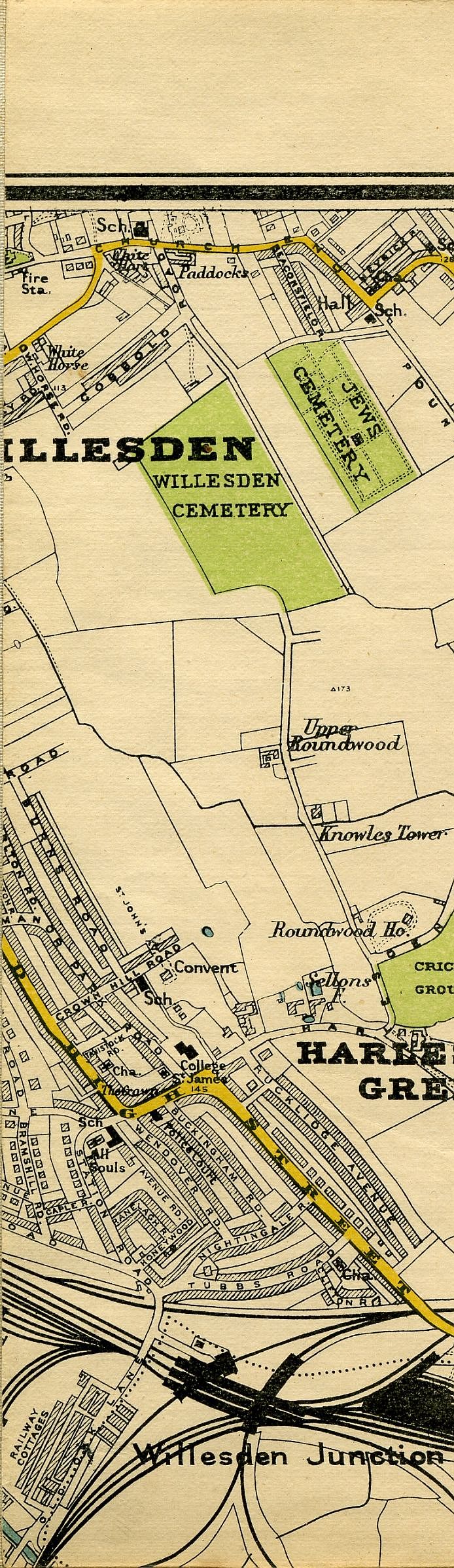 Stanford's Map Of Central London 1897