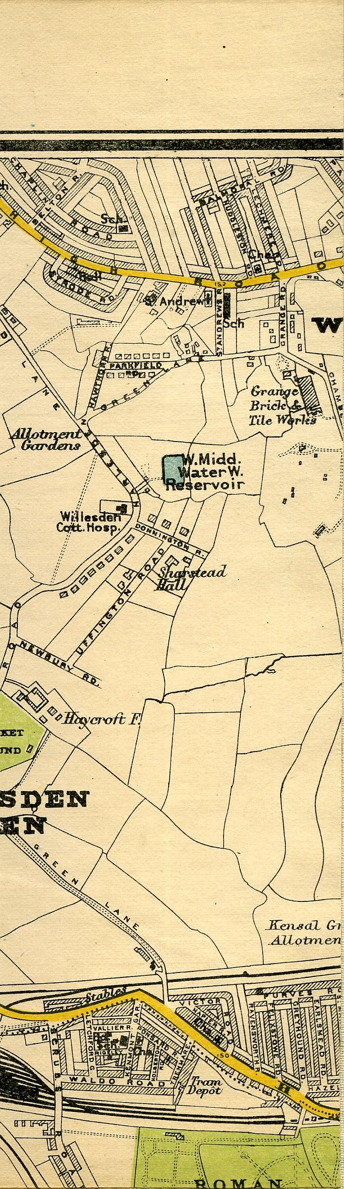 Stanford's Map Of Central London 1897