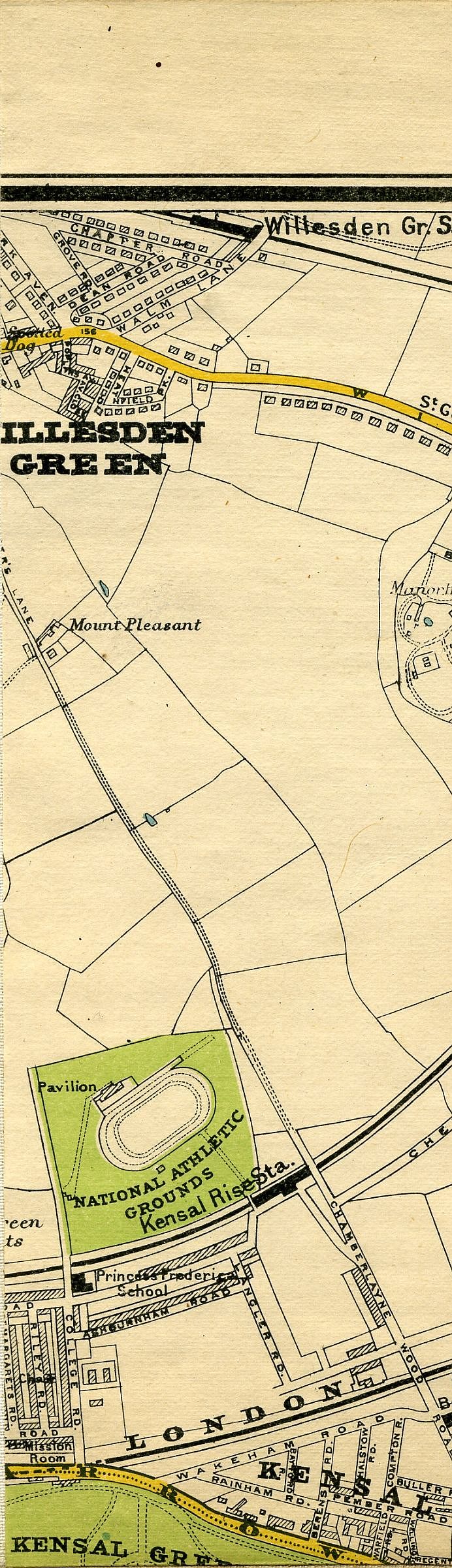 Stanford's Map Of Central London 1897