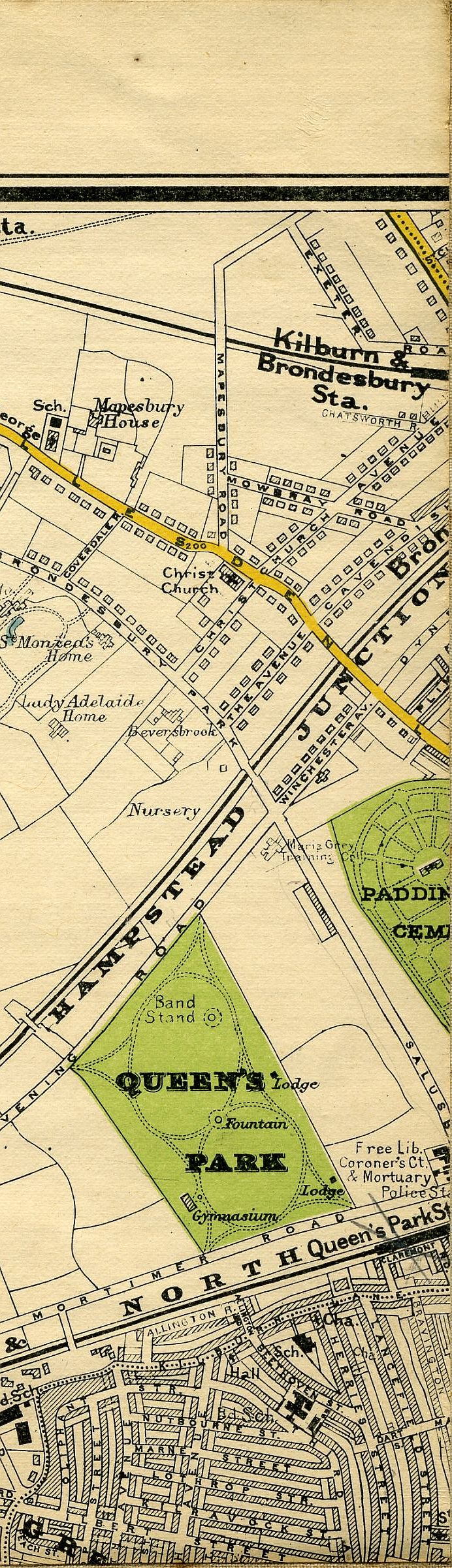 Stanford's Map Of Central London 1897