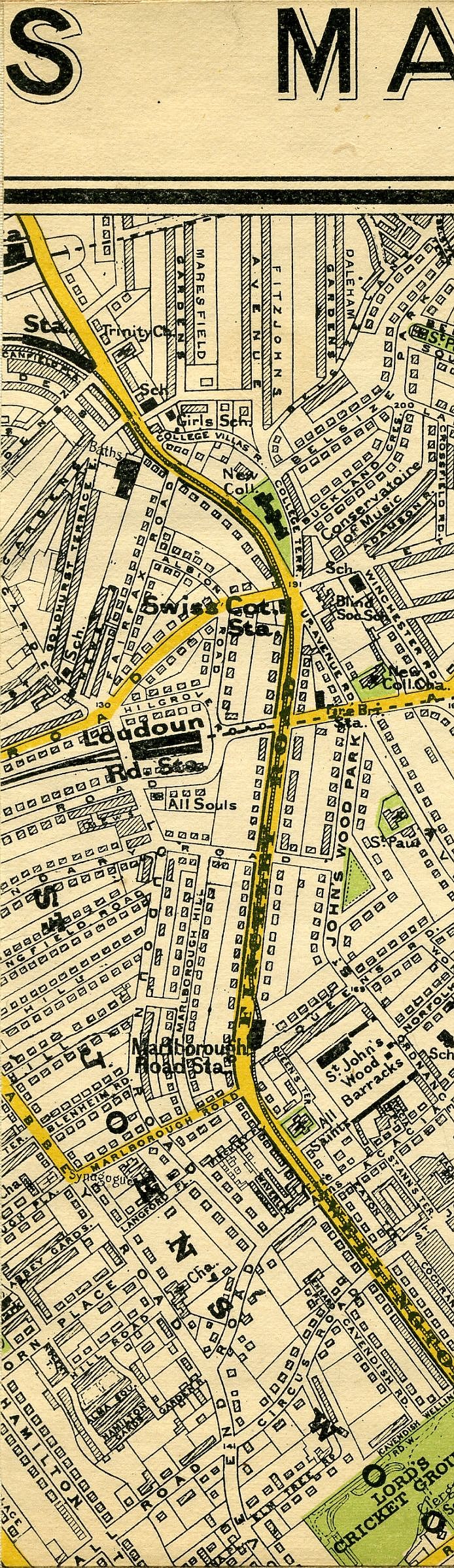 Stanford's Map Of Central London 1897