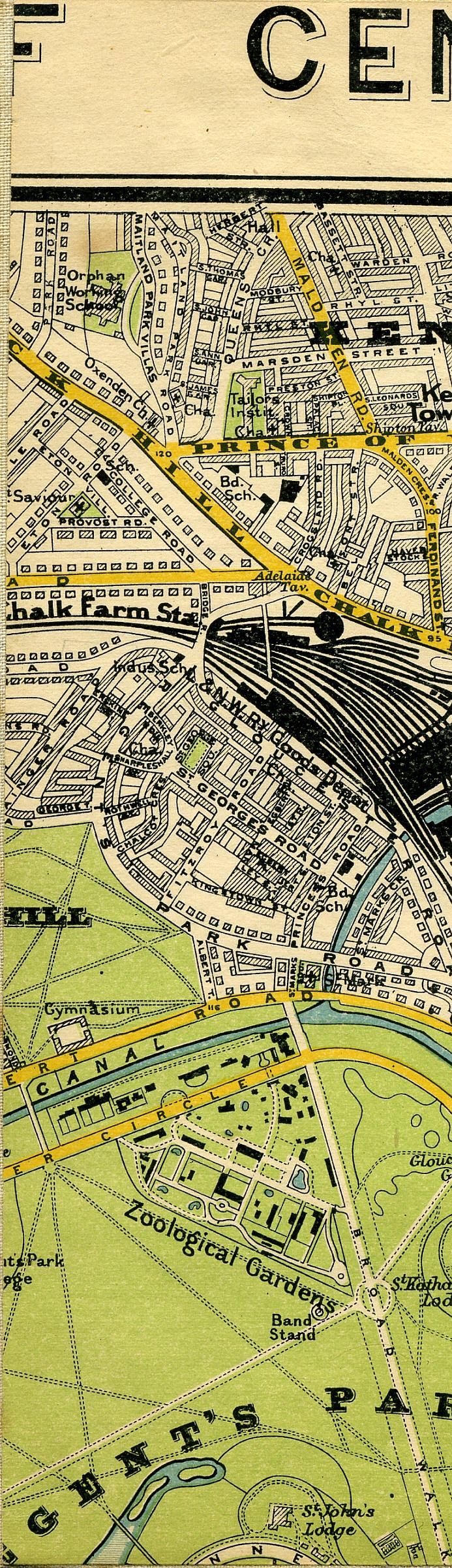 Stanford's Map Of Central London 1897