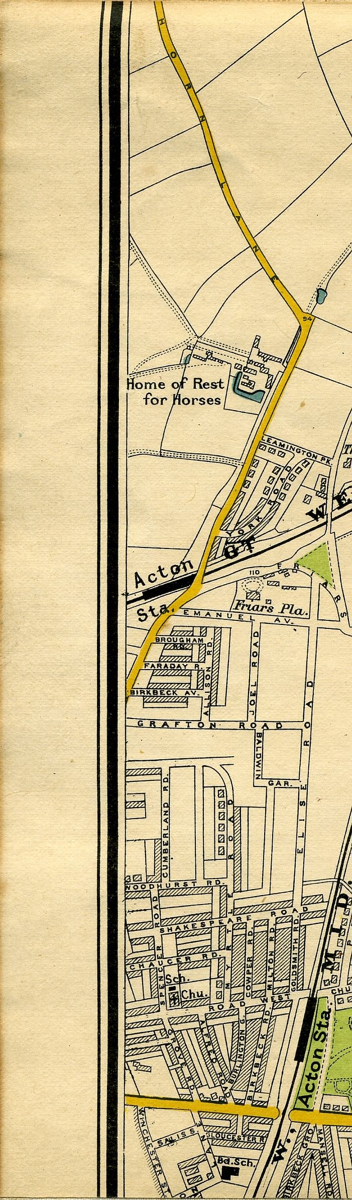 Stanford's Map Of Central London 1897