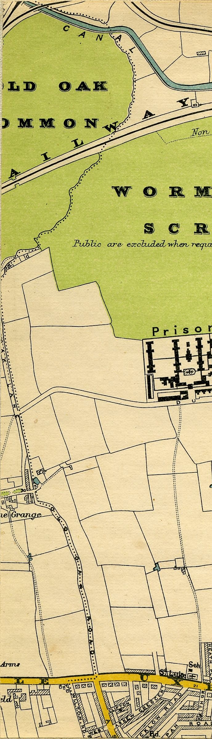 Stanford's Map Of Central London 1897