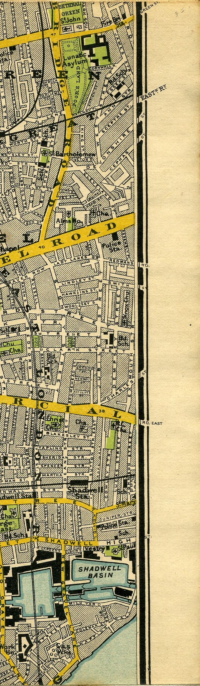 Stanford's Map Of Central London 1897