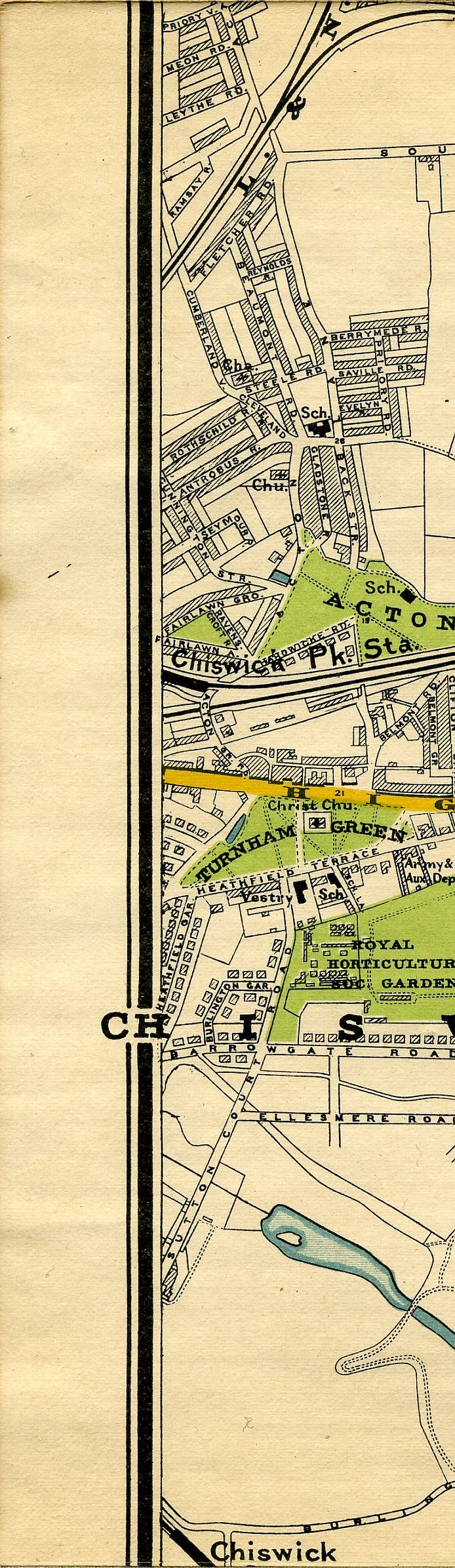 Stanford's Map Of Central London 1897