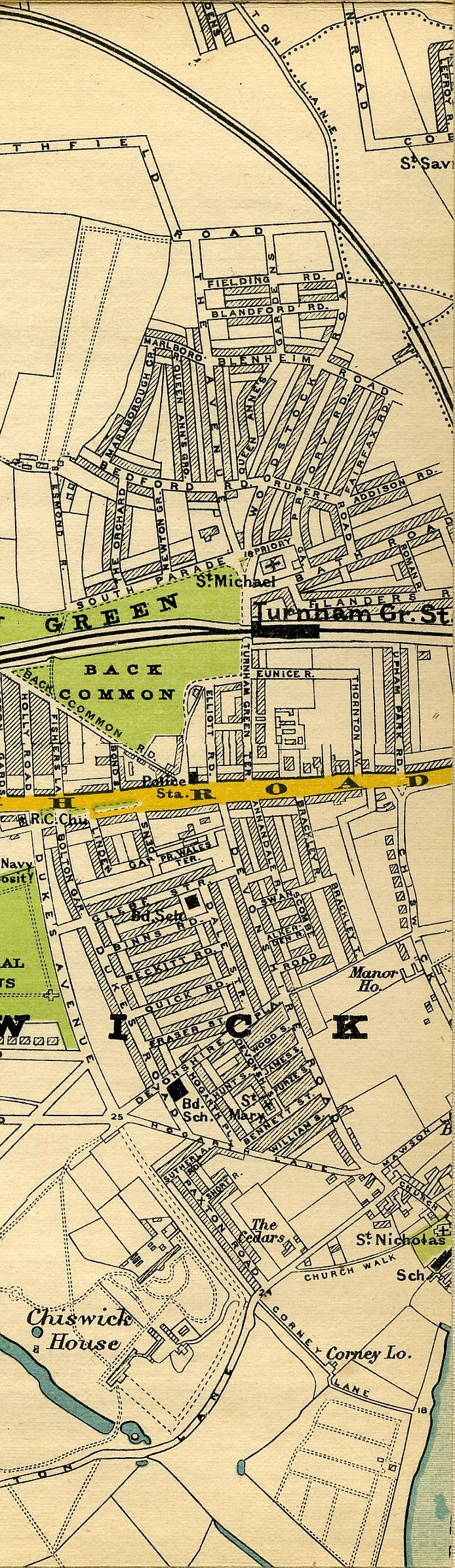 Stanford's Map Of Central London 1897